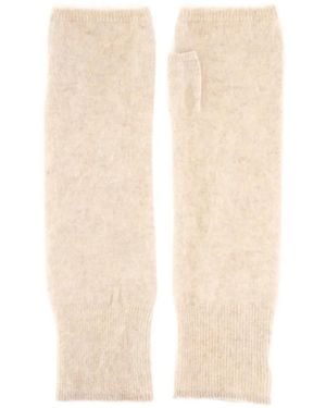 Oliver Lattughi Vingerloze Handschoenen - Wit