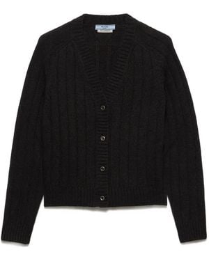 Prada Re-Cashmere Cardigan - Schwarz