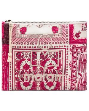 Isabel Marant Netia Clutch - Rot