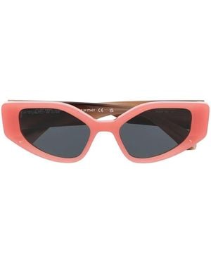 Off-White c/o Virgil Abloh Lunettes De Soleil Memphis À Monture Rectangulaire - Orange