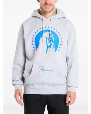 Pleasures Graphic Critic Hoodie - Gray