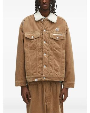 Aape By A Bathing Ape Corduroy Jacket - Brown