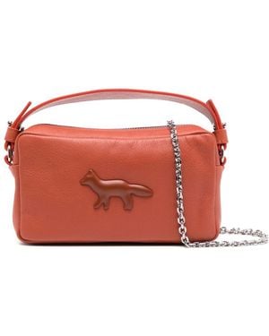 Maison Kitsuné Cloud Pouch Crossbody Bag - Red