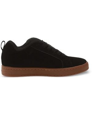 DC Shoes Baskets À Logo Embossé Et Semelle En Caoutchouc - Noir
