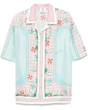 CASABLANCA Silk Shirt - White