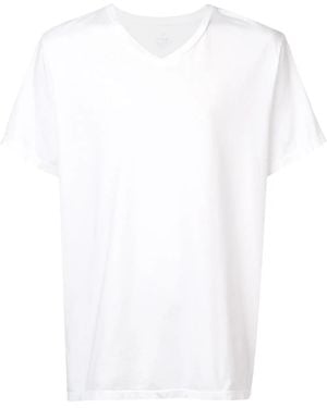 Save Khaki V-Neck Short Sleeve T-Shirt - White