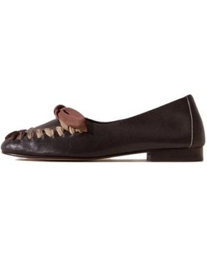 Hereu Juliol Foulard Deconstructed Loafers - White