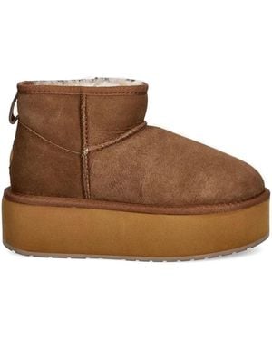 EMU Bottines Stinger À Plateforme - Marron