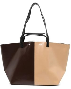 CAHU Shopper Mit Logo-Print - Schwarz