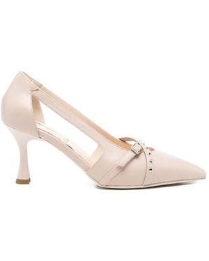 Nero Giardini Studded-Strap Court Shoes - Pink