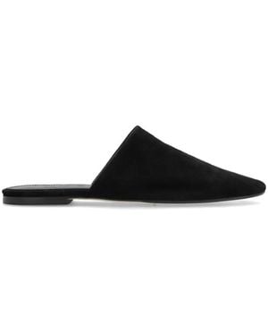 Aeyde Mules Rega En Daim - Black