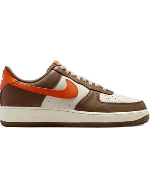 Nike Air Force 1 Low Trainers - Brown