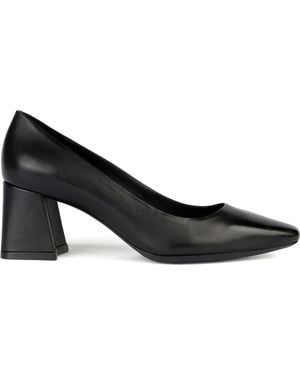 Geox 65Mm Giselda Block-Heel Pumps - Black