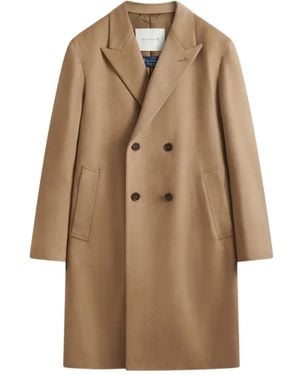 Mackintosh Crawford Cashmere Coat - Natural