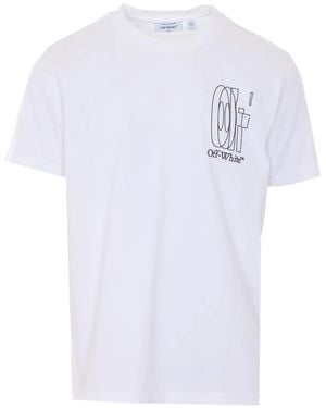 Off-White c/o Virgil Abloh Big Double Arrow T-Shirt - White