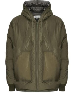 Maison Margiela Hooded Padded Jacket - Green