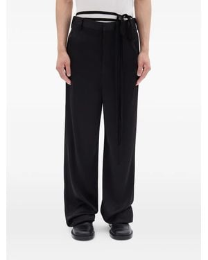 Ann Demeulemeester Leon Trousers - Black