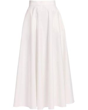 Elie Saab Cotton Skirt - White