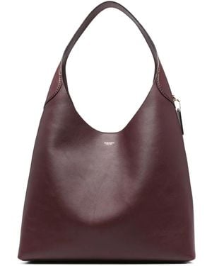 COACH 39 Brooklyn Leather Shoulder Bag - Purple