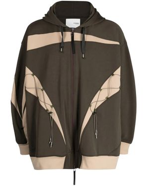 Yoshio Kubo Giacca Arrow Con Cappuccio - Nero
