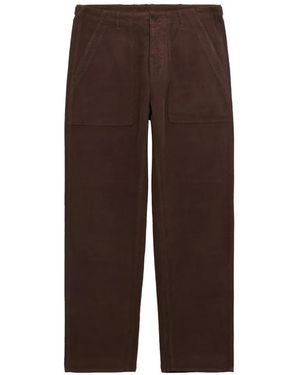 Fortela Pantalon À Poches Plaquées - Brown