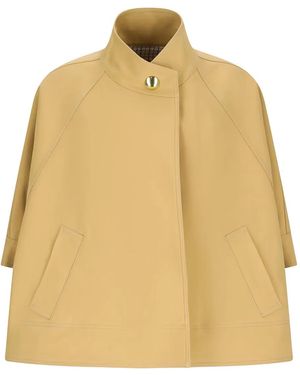 DARKPARK Kurzärmeliger Nat Trenchcoat - Natur