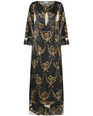 Pierre Louis Mascia Mutka Maxi Dress - Black