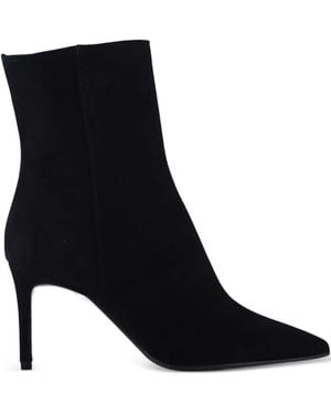 Notabene Botas Ravna Con Tacón De 70 Mm - Negro