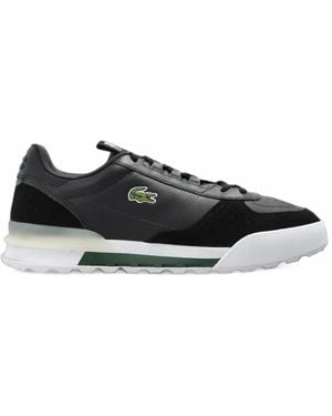 Lacoste Slam Break Leather Sneakers - Black
