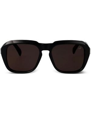 dunhill Occhiali Da Sole Squadrati - Nero