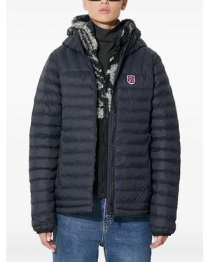 Fjallraven Expedition Lätt Hooded Logo Jacket - Blue