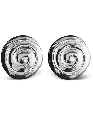 Louis Abel Uzu Round ピアス - ホワイト