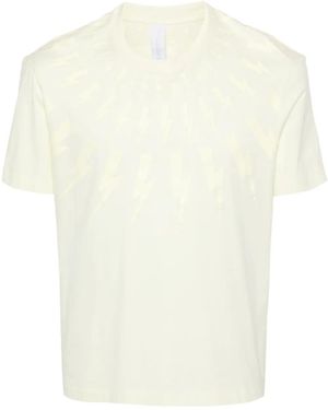 Neil Barrett Thunderbolt Tシャツ - ホワイト