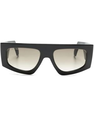Etro Pegaso Rectangle-Frame Sunglasses - Black