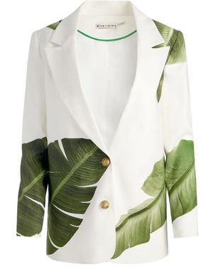 Alice + Olivia Elna Blazer - Green