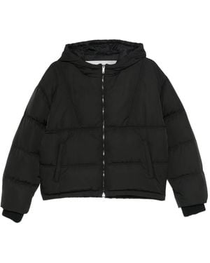 Iceberg Hooded Down Jacket - Black