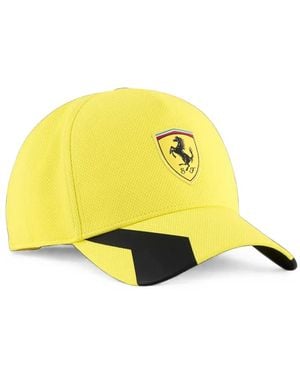 PUMA Logo-Patch Baseball Cap - Yellow