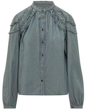Isabel Marant Milya Blouse - Blue