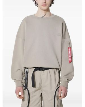 Alpha Industries Alpha Essentials スウェットシャツ - グレー