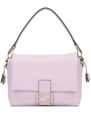 Fendi マンマバゲット ショルダーバッグ M - ピンク