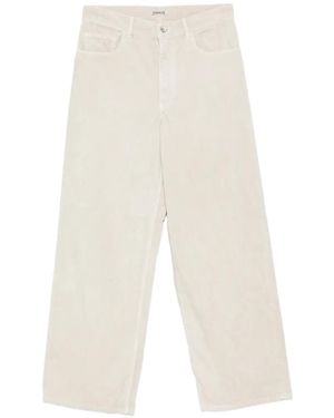 AURALEE Corduroy Trousers - White