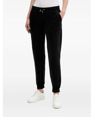 Juicy Couture Pantalon À Lien De Resserrage - Black