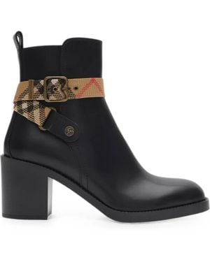 Burberry Huntley Stiefel - Schwarz