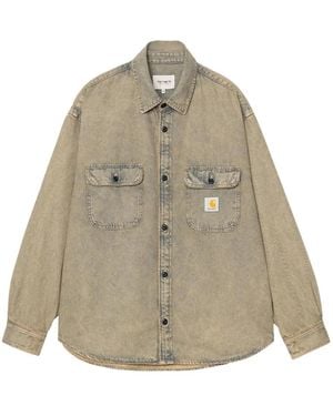 Carhartt Tigan Acid-Wash Denim Shirt - Natural