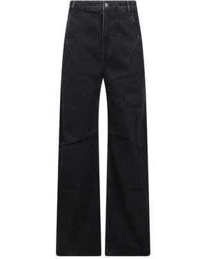 Entire studios Dem V2 Wide-Leg Jeans - Black