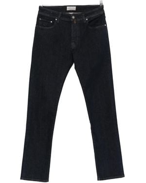 Jacob Cohen Bard Button-Fly Jeans - Blue