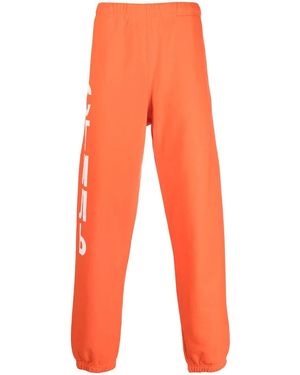 Heron Preston Logo-print Track Trousers - Orange