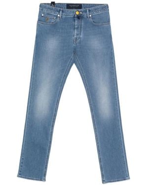 Hand Picked Belt-Loops Jeans - Blue
