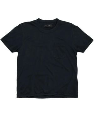Les Tien チェストポケット Tシャツ - ブラック