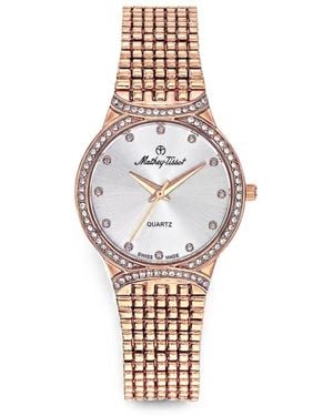 Mathey-Tissot Montre Classic Crystal Mm - Metallic
